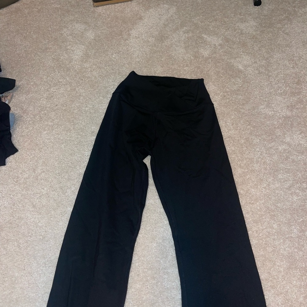 Black V cut Yoga Pants!
